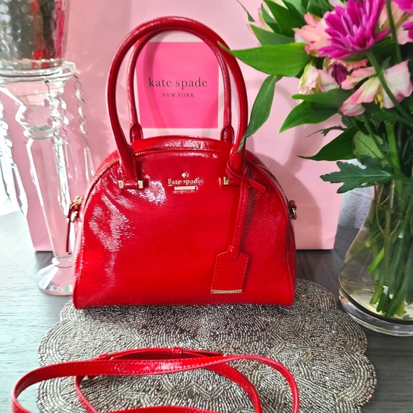 kate spade Handbags - Kate Spade - Red Patent Leather